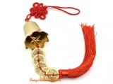 Bell with Five Coins Tassel