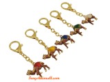 Cash Flow Camels Amulet Keychain