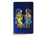 Door Guardians With Ksitigarbha Staff Card