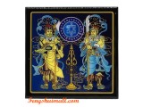 Door Guardians With Ksitigarbha Staff Plaque